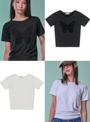 【FANCY CLUB】LACE PIERID TEE