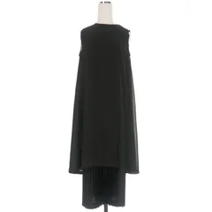 ノワールケイニノミヤ  kei ninomiya 10’ レイヤード チュールプリーツ ノースリーブワンピース ドレス S ブラック 黒 3S-O006のサムネイル