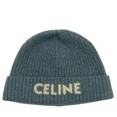 ⭐️最終値下げ⭐️ celine ニット帽　公式カーキー販売終了 ⭐️最終値下げ⭐️ celine ニット帽公式カーキー販売終了