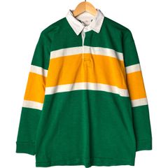 バーバリアン ファット ボーダー 長袖 ラガー シャツ グレー系 カナダ