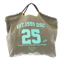 ダブルスタンダードクロージング ダブスタ DOUBLE STANDARD CLOTHING Ball＆Chain 25thアニバーサリーショッピングバッグ エコバッグ トートバッグ 刺繍 チャコール 青 ブルー /KU ■OFのサムネイル
