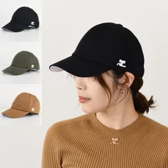 Courreges クレージュ バケットハット 帽子 黒 バケットハット Courreges(クレージュ) ハット(レディース