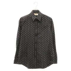 CELINE (セリーヌ) 19SS ダブルドットライン 長袖シャツ 20ZZ3186D ブラックのサムネイル
