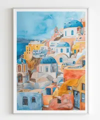 2024年最新】サントリーニ島絵画の人気アイテム - メルカリ