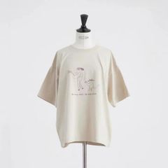 nest Robe ネストローブUpcycleLino LetterプリントT - メルカリ