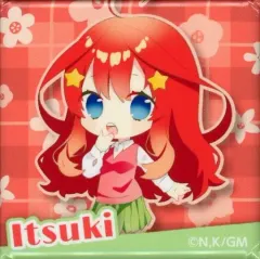 【中古】バッジ・ピンズ 中野五月(制服) スクエア缶バッジ 「映画 五等分の花嫁 POP UP SHOP Summer Festival in ロフト スクラッチくじ」 スクエア缶バッジ賞