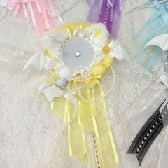夢展望公式 [新品未使用] ねこみみフリルロゼット [イエロー] 他カラー別ページ有  服飾小物・アクセサリ－・雑貨 その他雑貨・生活雑貨 535587-05