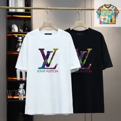 【今日特価】LV Louis Vuitton 2025 カップルベーシック半袖 T-3