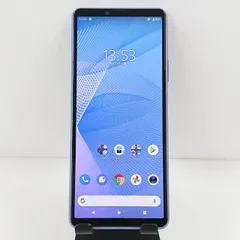 Xperia 10 III SOG04 au ブルー 送料無料 本体 c12149