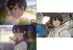 【中古】クリアファイル 直実＆瑠璃＆ナオミ A5ミニクリアファイル3枚セット 「HELLO WORLD」 劇場グッズ