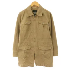 エディーバウアー EDDIE BAUER カバーオール ミリタリージャケット アウター L ベージュ /KL