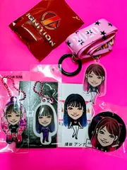 会場ガチャ【須田アンナ】ネックストラップ/チャーム/ミラー/E-girls