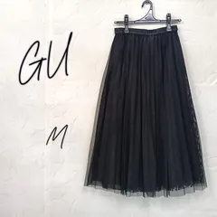 【美品】GU ロング チュールスカート