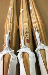 SN55 新品 未使用品 剣道 竹刀 3本セット 39 男子 高級真竹 胴張型 大兼光