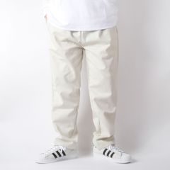 新品 CORISCO コリスコ ワイドパンツ シェフパンツ メンズ ワークパンツ イージーパンツ 101901 アイボリー M L LL