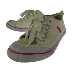 POLO RALPH LAUREN ポロ ラルフローレン スニーカー size23.5/オフホワイト×ピンク