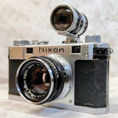 【希少】ニコン Nikon S Nikkor H C 5cm F2  ブラック レンジファインダー ニコン S用 ズームファインダー（SNA）