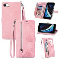 【在庫セール】for iPhone SE 第3世代 (2022) / iPhone SE 第2世代 (2020) / iPhone8 / iPhone7 ケース 手帳型 ビジネスフリップノートレザーケースシンプルなレトロなファッション携帯電話ケース防水と汚れた