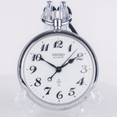 SEIKO/セイコー Railway 7550-0010 メンズ クォーツ ポケットウォッチ クォーツ懐中時計 #1816