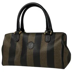 極美品✨FENDI フェンディ ペカン柄 ミニ ボストンバッグ ハンドバッグ 黒 FENDI フェンディ ペカン柄 ミニボストンバッグ ハンドバッグ