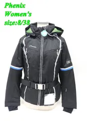 ワケあり フェニックス レディース スキーダウンジャケット 8/38 ブラック EPWD1056 スポーツ R2504-101
