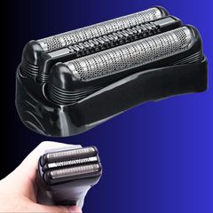 【新品未開封】 交換ヘッド メンズシェーバー用 網刃 長持ち 替刃 替刃 替刃 交換用 F/C21B S3シリーズ対応 セット刃 シェーバー シェーバー Braun 互換 シリーズ3 ブラウン (21B) シェーバー替刃 電気 電動 髭剃り Smile Tha