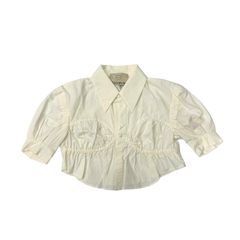 新品未使用タグ付）HEVE（ヘイヴ） PEONYペプラムBL ホワイト