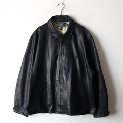 超スペシャル 90s ラルフローレン レザー ジャケット XL ブラック 黒 楽天市場】【中古】【古着】 Polo Ralph Lauren レザー