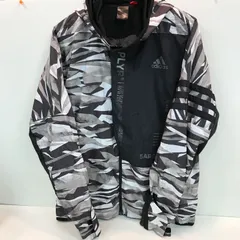 【八戸第2-58-103】adidas アディダス 5APSFT ウインドブレーカー フルジップフードジャケット