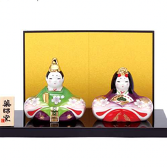 薬師窯 錦彩花かざり雛 雛人形・ひな祭り
