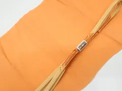 【一輝堂】【着物】 和装小物 帯締め 帯揚げ セット 帯締 帯揚 ちりめん 角組 25w06-7153