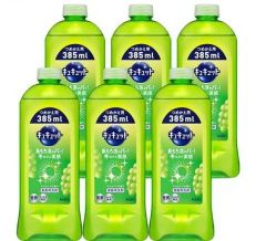 キュキュット 食器用洗剤 マスカットの香り つめかえ用(385mlx6コセット)