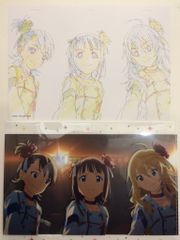 THE IDOLM@STER MOVIE 빛의 저편에 방문자 특전 아춘미)본편 복제 원화&셀 화풍 클리어 파일 엔진아