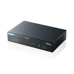 エレコム(ELECOM)スイッチングハブ 5ポート 2.5ギガ対応 金属筐体 マグネット付き 電源外付けモデル 静音 ファンレス設計 省電力 EU RoHS指令準拠 ブラック [単品]