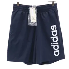 未使用 adidas アディダス ショートパンツ M ネイビー メンズ 古着