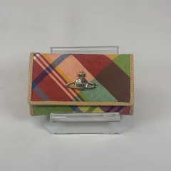 ヴィヴィアンウエストウッド Vivienne Westwood キーケース チェック柄 マルチカラー