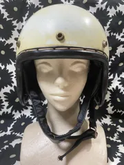 国産格安︎レア‼︎buco riot ヘルメット　耳パッド付　リペア前提で‼︎ビンテージ セキュリティ・セーフティ