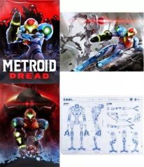メトロイド ドレッド ポスター全4種セット E.M.M.I.設計図付 - メルカリ
