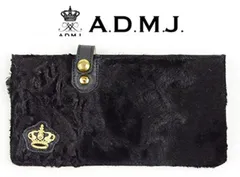 【未使用】ADMJ スリムウォレット スターモチーフ クラウン 星 楽天市場】ADMJ 財布 モーツァルト スリムウォレット 薄型 長