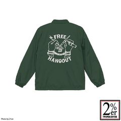2%ER コーチJKT HANGOUT　フォレストグリーン