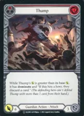 【中古】Flesh and Blood ELE209[C]：Thump (1)
