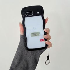 【特価セール】全面保護 耐衝撃 落下防止 人気 ケース ケース ソフトシェル一体型 ワイヤレス充電対応(Google 波状エッジ TPUカバー クリア 女子向け 女性用 可愛い 韓国 Pixel Pixel スマホカバー 手にフィット デザイン スマホケースウ