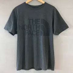 THE NORTH FACE ザ ノースフェイス Tee Tシャツ ショートスリーブ ビッグロゴ ダークグレー メンズ XLサイズ