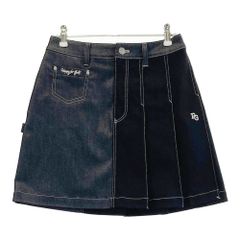 サイズ：0 PEARLY GATES パーリーゲイツ 2024年モデル プリーツ切替 スカート  グレー系 [240101481802] ゴルフウェア レディース ストスト