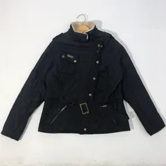Barbour/バブアー INTERNATIONAL インターナショナルナイロンキルティングジャケット ライダース ブルゾン レディース アウター レディース USA8 ブラック