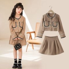 スーツ 入学式 新生活 女の子 卒園式 子供服 スーツ 女の子 卒業式 ボレロ スカート フォーマル セット キッズ フォーマル 子供スーツ 結婚