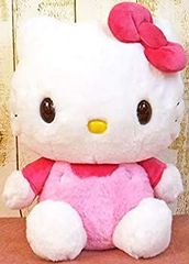 【希少】ハローキティ 特大 ぬいぐるみ くま抱っこ 約40cm 平成レトロ 希少】ハローキティ 特大 ぬいぐるみ くま抱っこ 約40cm 平成レトロ