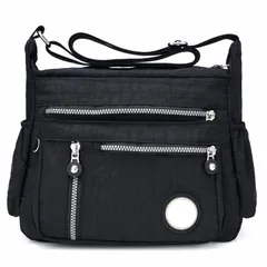 【数量限定】レディース 斜めがけ ショルダー バッグ 大容量 [Rowaica] 軽量 かばん 肩掛け ナイロン