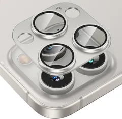 【人気商品】iPhone16 pro/16 pro max カメラ保護フィルム アルミ合金＋AR高透過率強化ガラス製 レンズカバー 0.25mm超薄 一体型カメラ保護カバー アイフォン16pro/16pro max用カメラフィルム 3眼 レンズ保護ケース 9H