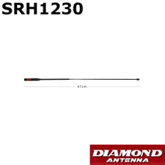 SRH1230 ダイヤモンド 120/300MHz帯　エアバンド受信用　ハンディアンテナ SMA-P 全長47cmのサムネイル